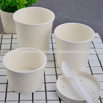 Buy Wholesale China 32 Oz Round Paper Container, Lunch Soup Cups With ...