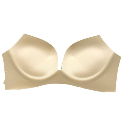 One-piece Foam Bra Cup Pad With Thicken Massage Layer High Quality