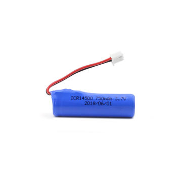 High Quality 14500 3.7V 500mAh Rechargeable Li-ion Battery REAL CAPACITY