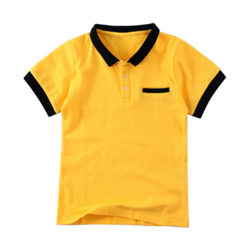 2 x Unisex Polo T-Shirts White Plain Collar School Uniform Summer PE Boys &Girls 