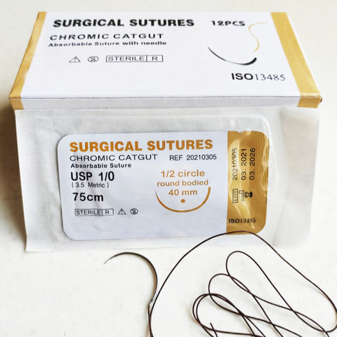 China Medical Veterinary Surgical Suture, Non Absorbaple on Global ...