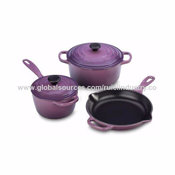 Buy Wholesale China Cast Iron Kitchenware Enamel Cookware Set