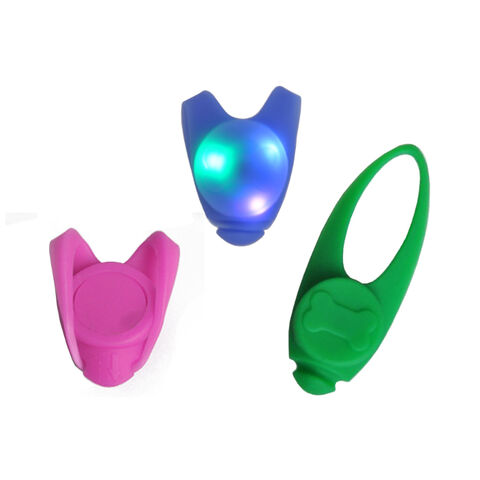 Lampu Kalung Hewan Peliharaan LED dengan 3 Bohlam LED Berkualitas. 3 Mode Pencahayaan Berbeda. Dioperasikan dengan Baterai Kancing. for sale at factory direct price