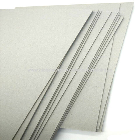 Unbleached Grade AA Full Grey Book Binding Board for Hardcover / Desk  Calendar