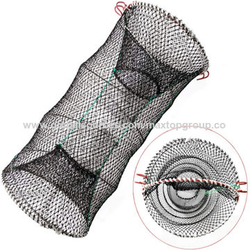 Fishing Net Hand Dip Casting Fishing Cage Trap Nylon Folding Network (40cm)  