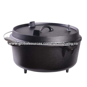Wholesale Heavy Duty Cast Iron Camping Cookware Sets - China Dutch