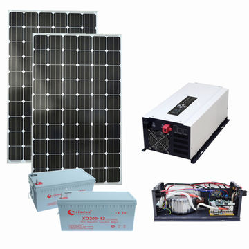 Buy Wholesale China Hybrid Solar Power System Pure Sine Wave Single ...