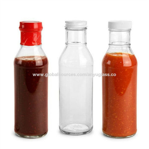 Buy Our bottles Food - 12oz Glass Ring Neck Sauce Bottles in Cases