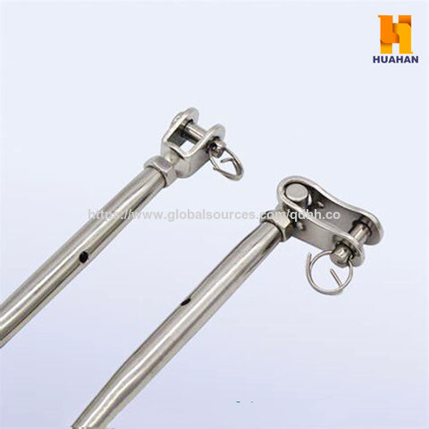 Tensor de acero inoxidable con horquilla y terminal de ojo, A.I.S.I. 304 o 316. Tensor para rigging y cableado. for sale at factory direct price