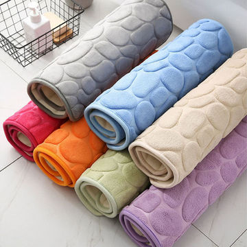 Buy Wholesale China Super Absorbs Nonslip Custom Door Mats Flannel ...