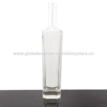 China Fashion Design Glass Bottle High End Vodka Glass Bottles on ...