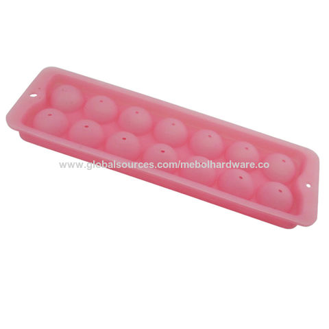 Buy Wholesale China Whisky Ice Ball Plastic Silicone Ice Cube Tray