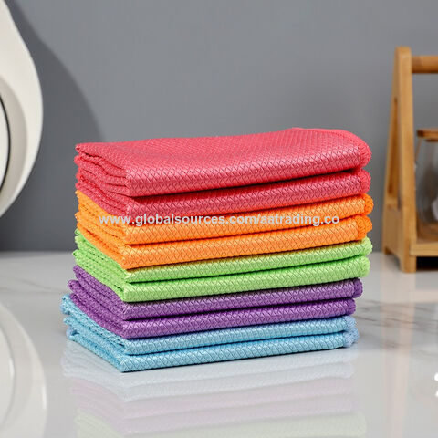 Buy Wholesale China Wash Quick Dry Towels Microfiber Glass Towel Window  Windshield Kitchen Cleaning Cloths & Microfiber Glass Cleaning Cloth at USD  3.3