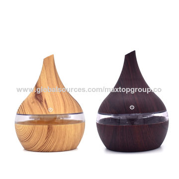 Humidificador Ultrasónico de Aire Difusor de Aroma Aceites Esenciales Aromaterapia Difusor Lámpara LED Humidificador for sale at factory direct price