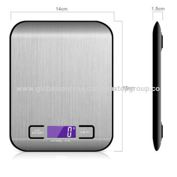 ميزان مطبخ رقمي للطعام من الفولاذ المقاوم للصدأ 304، جرام وأوقية لإنقاص الوزن for sale at factory direct price