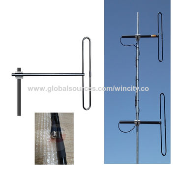 Black 136-174MHz VHF Dipole Antenna Outdoor Yagi Antenna, VHF Dipole ...