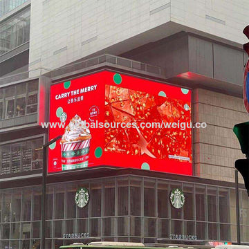 outdoor advertising digital display screens supplier