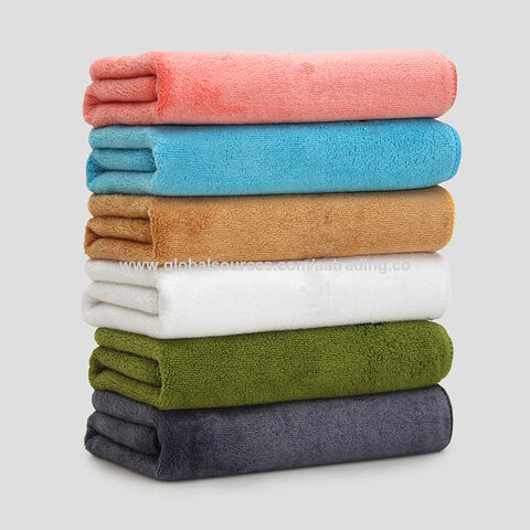 REVERSIBLE HEAVY CORAL FLEECE SMOOTH MICROFIBRE CLEANING CLOTH