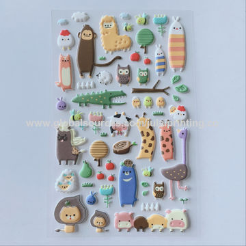 Buy Wholesale China Hot Selling 3d Foam Sticker Custom Kids Cute