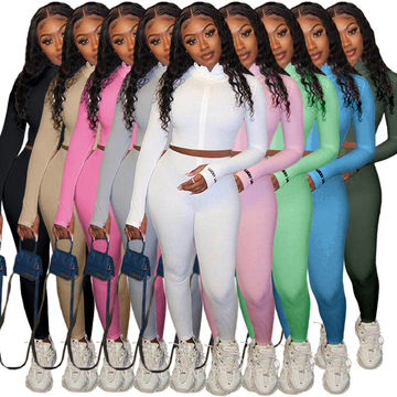 Fall Autumn 2 Piece Women Clothing Sets 