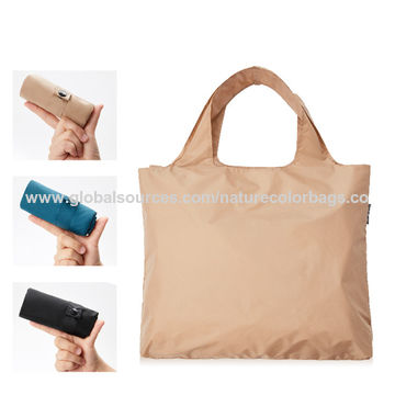 foldable nylon tote