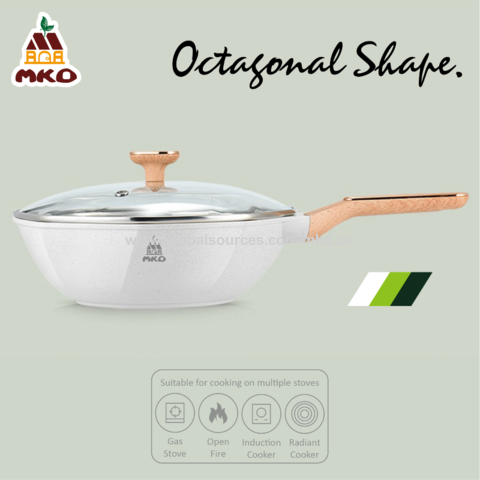 Carote OEM Cooking Pan Cookware With Stainless Steel Handle