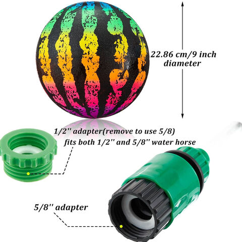 Balón de piscina inflable de 9 pulgadas con adaptador de manguera, juego acuático para adolescentes y adultos - Suministros para piscinas al por mayor for sale at factory direct price