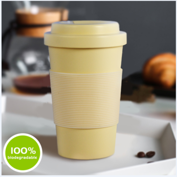 Eco Friendly Reusable 16 Oz Double Wall Coffee Tumbler Cup With Straw  Biodegradable Wheat Straw Fiber Coffee Mug Cup - Buy Eco Friendly Reusable  16 Oz Double Wall Coffee Tumbler Cup With