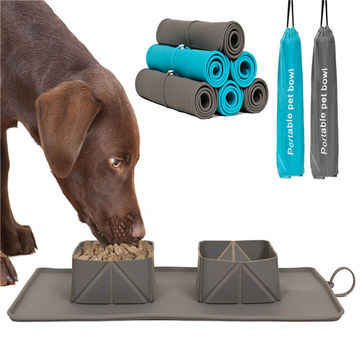 Buy Wholesale China No Spill Silicone Mat With Slow Feeder Dog