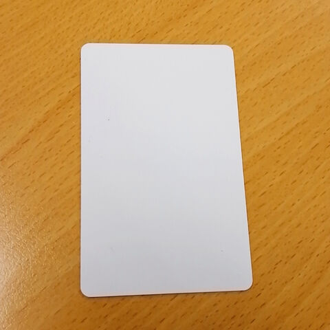Cartão RFID PVC ISO, Branco, MIFARE Plus® SE, 13.56 MHz, Leitura/Escrita (R/W) for sale at factory direct price