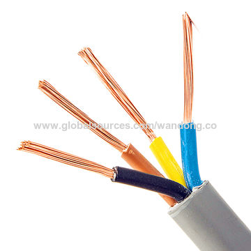 Achetez en gros 2*0.5mm,2*1.5mm,3*2.5mm ,4*1.5mm Multi Core Câble électrique  En Cuivre Fil Flexible Chine et Câble électrique à 0.2 USD