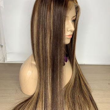 mixed human hair wigs