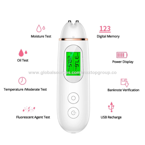 Ferramentas de Cuidados com a Pele com Display LCD: Testador Digital Portátil para Análise da Pele Facial for sale at factory direct price