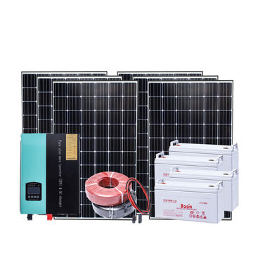 Buy Wholesale China 5kw Off-grid Solar Power System With 330w X 6pcs ...