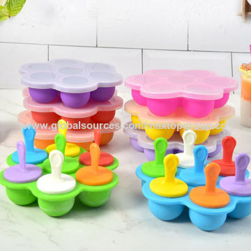 Buy Wholesale China Silicone Popsicle Molds Silicone Ice Pop Molds