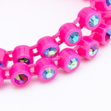 Plastic Rhinestone Trim Banding Wholesale - China Rhinestone Banding and  Rhinestone Plastic Banding price