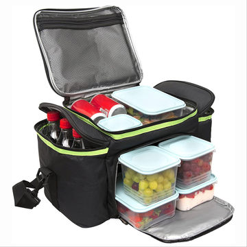 Soft Cooler Tote Insulated Lunch Bag Outdoor Camping Picnic Bag Leakproof 