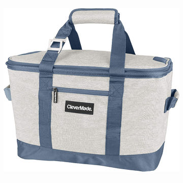Jumbo Insulated Cooler Bag (Gray) with HD Thermal Foam Insulation