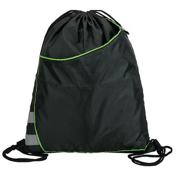 polyester drawstring backpack