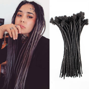 Buy Wholesale China Crochet Dreadlock, Soft Natural Afro Kinky Human Hair  Dreadlock Extension Permanent Loc Extension & Wigs at USD 30 | Global  Sources