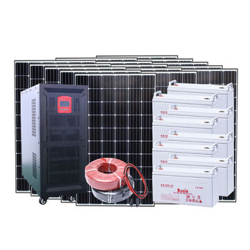 Buy Wholesale China 10kw Off-grid Solar Power System Complete Set / Kit ...