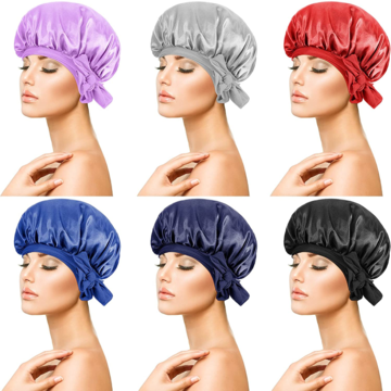 Buy Wholesale China Silk Hair Bonnet,fashion Ladies Wide Band Soft