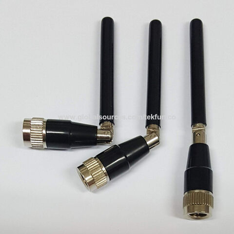 Sub 5G LTE Swivel Hinged Antenna Taoglas 600~3800MHz, SMA Male, Black ...