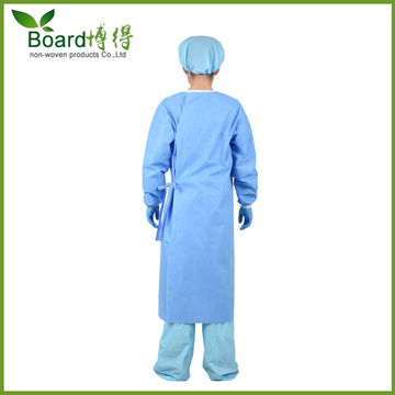 Disposable Coveralls Disposable Isolation Gown Surgical Gown With Ce -  China Wholesale Surgical Gown $0.55 from Xiantao Board Non-Woven Products  Co., Ltd. | Globalsources.com