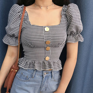 Bulk Buy China Wholesale Fashion Lady Blouse Summer Clothes Ladies Tops  Crop For Women $3.7 from Tianjin Fenghang-Tex Co.Ltd