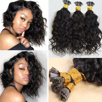 Buy Wholesale China Water Wave Fusion Keratin Bond Human Hair Extensions  Capsule Flat Nail Tip Real Remy Pre Bonded Hair & Flat Wefts at USD  |  Global Sources