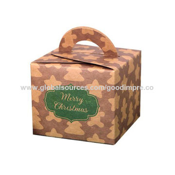 China Factory Custom Delicate Christmas Packaging Paper Gift Box With ...