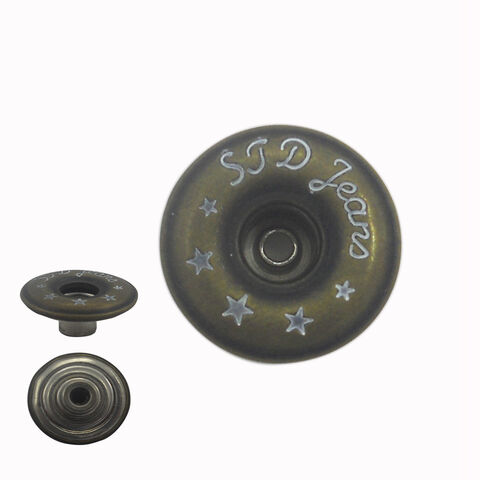 Denim Jeans Shank Buttons 
