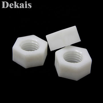 All Size (M2 to M20) Black Nylon Hexagon Nuts Plastic Hex Nut for