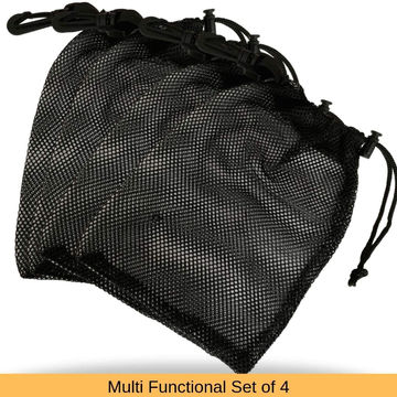 6 PACK Small Laundry Bag Mesh Stuff Sack 12x18" Durable Nylon Drawstring Bag NEW 